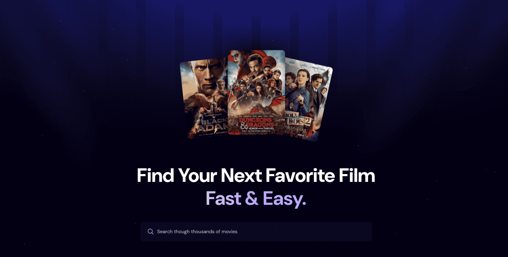 Cinephora – Movie Discovery App